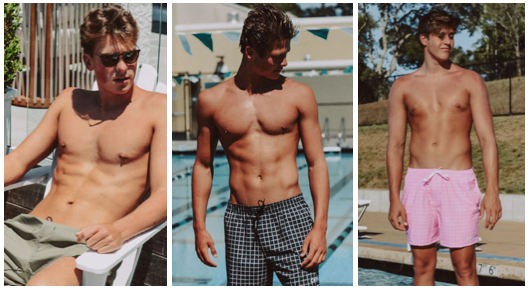 Men’s 5” Hybrid Shorts : Men’s performance swim apparel
