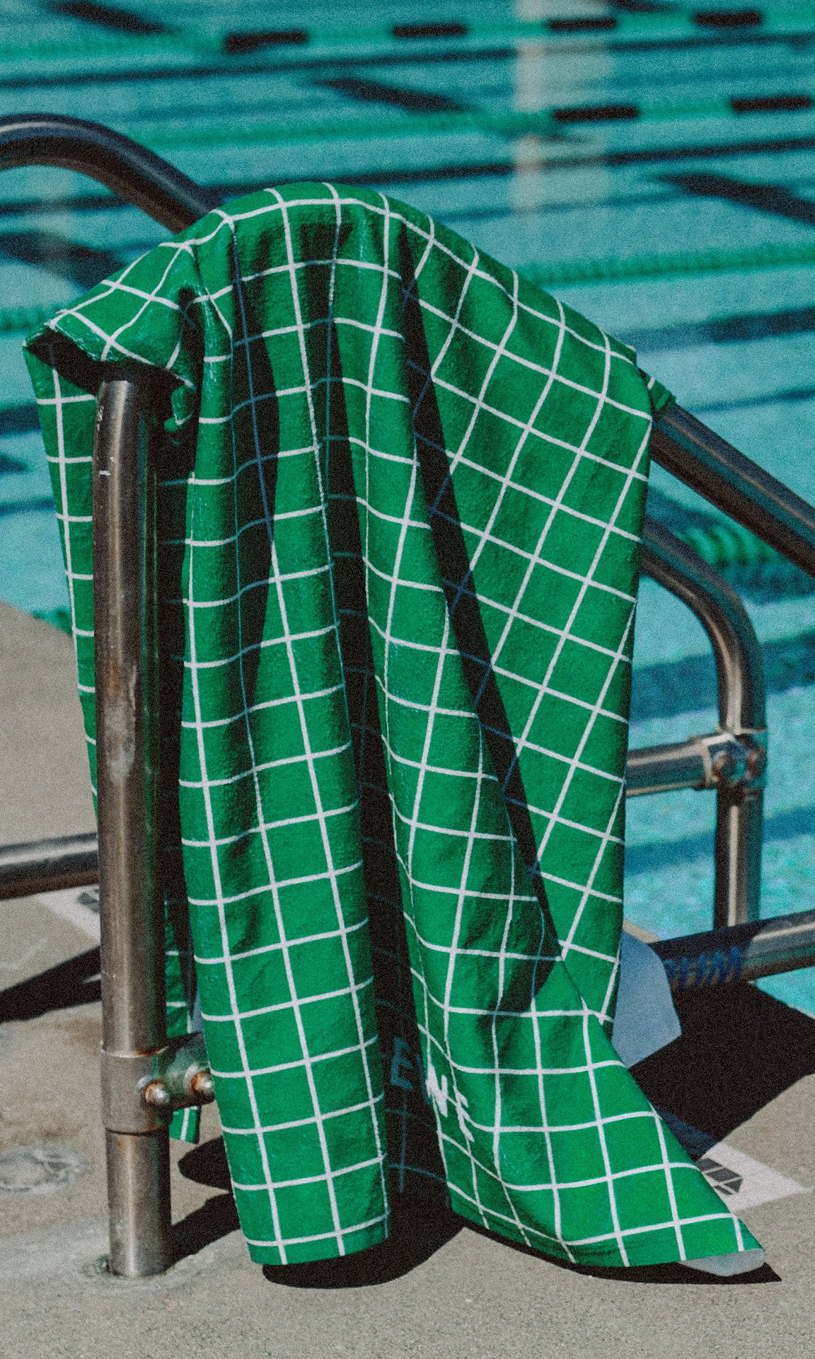 MATCHA TILE POOL TOWEL